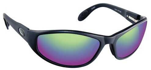 Fly Fish Viper Sunglasses Mt Black/Amber Grn Mirror