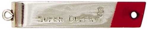Luhr Jensen Super Duper 1.25 Inch 1/10 Oz Nickel/ Red Head