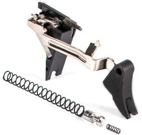 ZEV PRO TRIGGER 9MM CURVED FACE UPGRADE DROP-IN KIT 4TH GEN W BLACK SAFETY