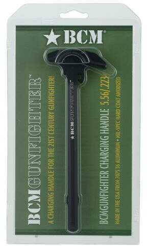BCM GFHMOD3B556 BCMGunfighter Charging Handle with Mod 3B Latch 7075 Aluminum Black Hardcoat Anodized