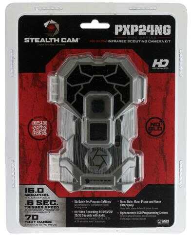 Stealth Cam STCPXP24NG PX Series Pro Trail Camera 16 MP Gray