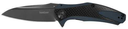 Kershaw 7007cf Natrix Folder 3.25" Knife 8cr13mov Stainless Steel Ticn Gray Drop Point G10 Blue/carbon Fiber
