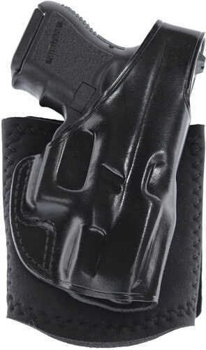 GALCO Ankle Glove Holster RH Leather M&P SHLD 9/40/45 Black