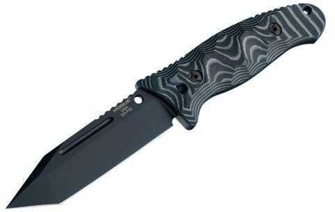 Hogue 35249 EX-F02 Fixed 4.5" 154CM Stainless Steel Black Tanto G10