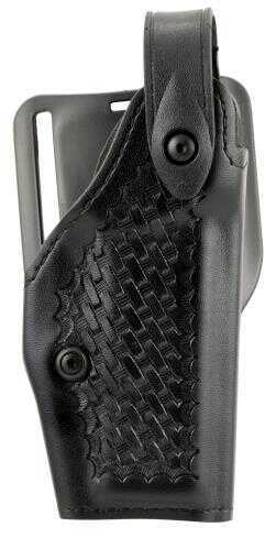 Safariland 628028381 SLS Duty Holster Fits Glock 19 SafariLaminate Black with Basket Weave/Level-2 Retention