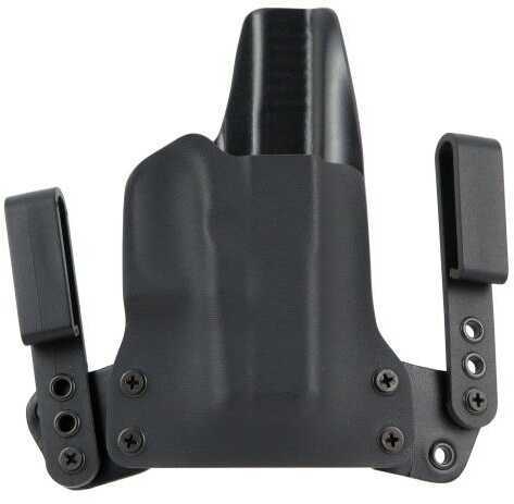 BlackPoint 101849 Mini Wing Kydex/Leather IWB for Glock 2627 Right Hand
