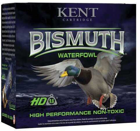 12 Gauge 3-1/2" Bismuth-Tin Alloy #2  1-1/2 oz 25 Rounds Kent Cartridges Shotgun Ammunition