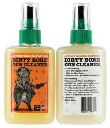 Advance Warrior Solutions Db-4-C Dirty Bore Gun Cleaner 4 Oz Spray Bottle