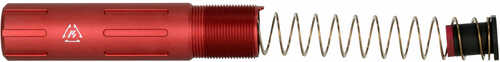 Strike Industries Pistol Buffer Tube QD Connection Flat Wire Spring 7075-T6 Aluminum Red