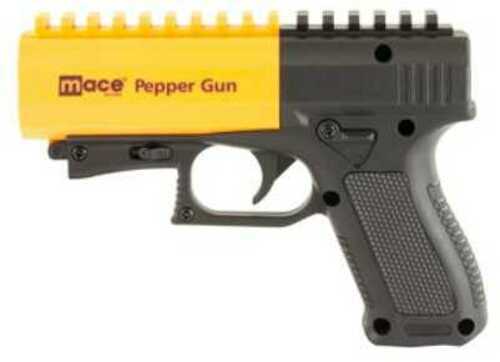 Mace 80406 Pepper Gun 2.0 Contains 7, One Second Bursts 20 Feet Black/Orange