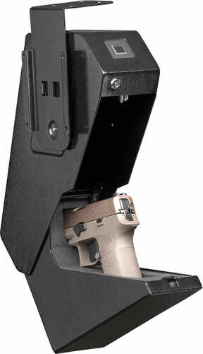 Bulldog BD4065B Magnum Pistol Safe Biometric Fingerprint ID Steel Black