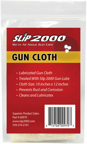 Slip 2000 (SPS Marketing) 60970 Gun Cleaning Cloth 10" X 12"