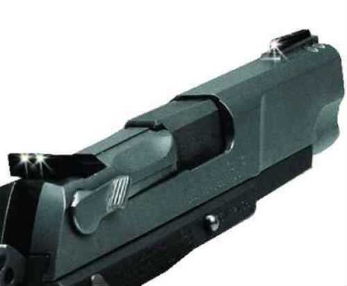 Williams 56359 FireSight Handgun Fixed Fits Glock Fiber Optic Green/Red Front Black