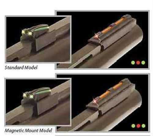 Truglo TG941XA Magnum Gobble-Dot Xtreme Shotgun with .25" Vent Rib Fiber Optic Red Front/Green Rear Black