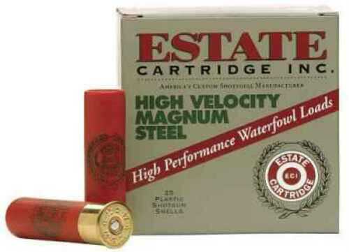 20 Gauge 2-3/4" Steel #2  3/4 oz 25 Rounds Estate Shotgun Ammunition