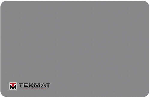 Beck TEK LLC (TEKMAT) R17TMLOGOGY Logo Cleaning Mat TEKMAT 17" X 11" Gray
