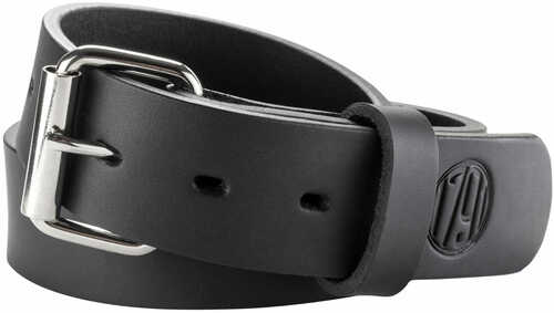 1791 Gunleather Blt014650SBLA Gun Belt 01 46"-50" Leather Stealth Black