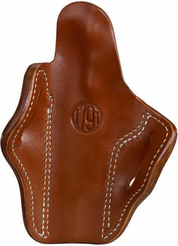 1791 Gunleather ORBH1CBRR BH1 Classic Brown Leather OWB 1911 4"-5" Right Hand