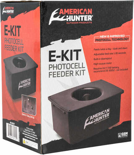 American Hunter Ah-EKIT Photocell Feeder Kit 1-30 Seconds 6 Volt