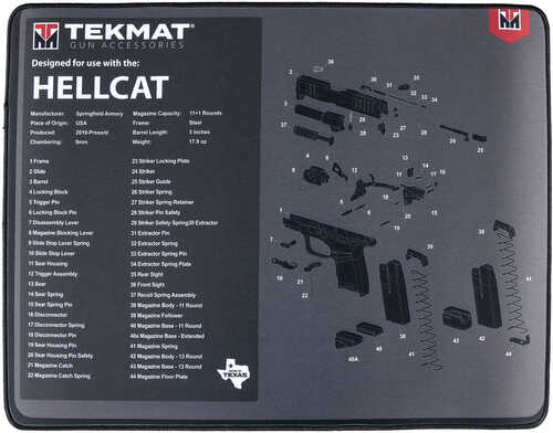 TEKMat Ultra PSTL Mat Hellcat TEK-R20-HELLCAT-img-0