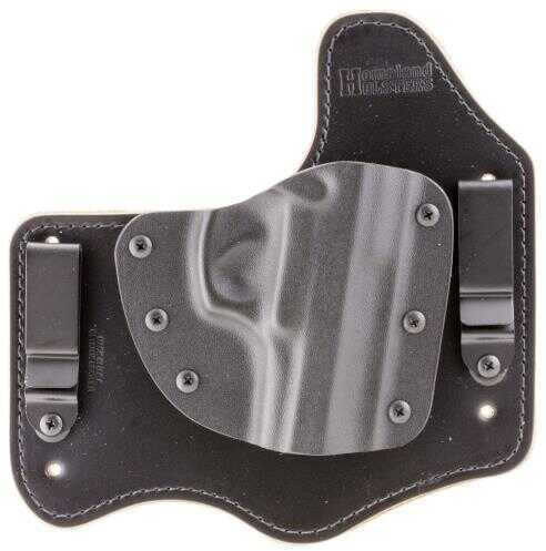Homeland HLHSWMPSERIE Hybrid S&W MP Full Size/Compact Leather Black