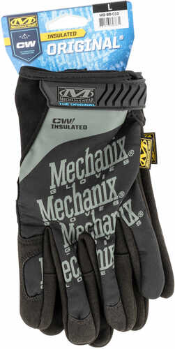 Mechanix Wear Original Insulated Large Black/gray Synthetic Leather Gloves