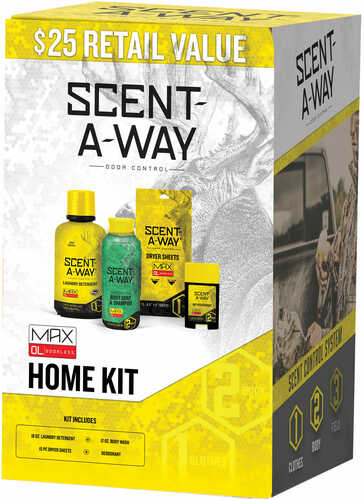 Hunters Specialties 100097 Scent-A-Way Max Home Kit Odor Eliminator Odorless