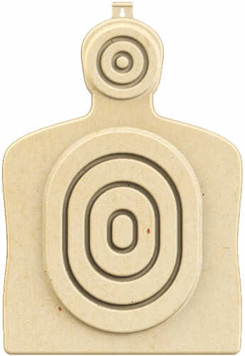 Birchwood Casey Torso Target 31.25" H X 21.25" W 1" D 3D Bullseye Tan Per Pack