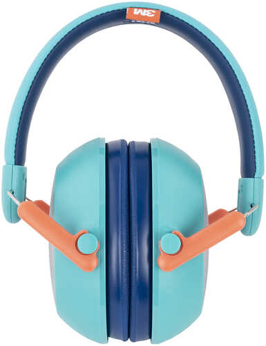 Peltor Kids Hearing Protection Plus 23 Db Over The Head Teal Cups W/Teal Headband