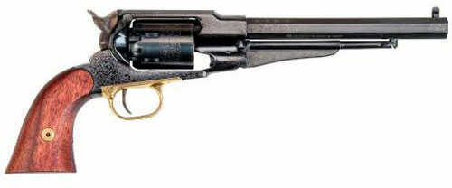 Traditions 1858 Army 44 Cal. Black Powder Revolver 8" Barrel Engraved Walnut Grips Blued