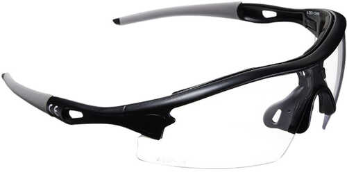 Allen Aspect Shooting Glasses Clear/Black Frame-img-0