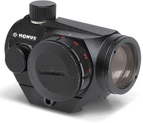 Konus Atomic-R 1X20mm 3 MOA Illuminated Red Dot Black