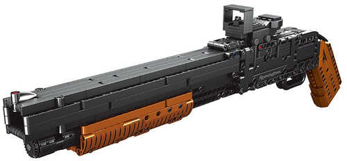 Remington Toys Building Blocks Shotgun Black W/Brown Trim Plastic 21" Long X 5.7"Tall Age 14+
