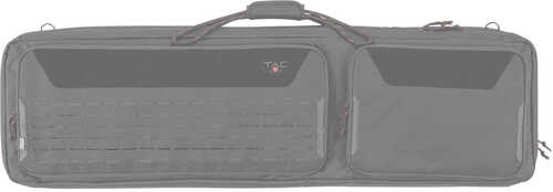 Tac Six Unit Tactical Rifle Case 46" Black Holds 2 Rifles With Large Exterior Pockets & Padded Shoulder Strap