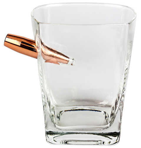 Caliber Gourmet Last Man Standing Bullet Whiskey Glass Clear