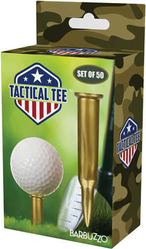 Caliber Gourmet Tactical Golf Tees Brass Plastic