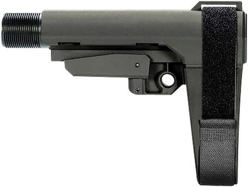 SBT SBA3 STEALTH GRAY 5POS ADJSTBL
