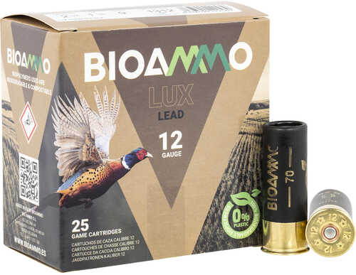 Bioammo Bl3290 Lux 12 Gauge 2.75" 1 1/8 Oz 9 Shot 25 Bx/ 10 Cs