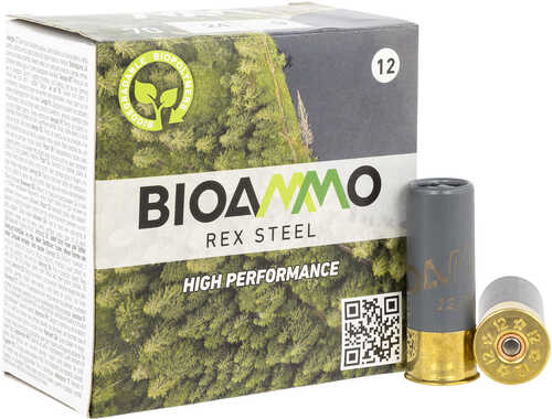 Bioammo BRS2490 Rex St 12 Gauge 2.75" 7/8 Oz 9 Shot 25 Bx/ 10 Cs