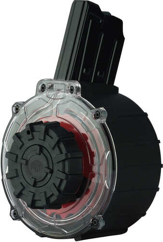 Typhoon BRDMBK02 20Rd Drum Mad Black/Red