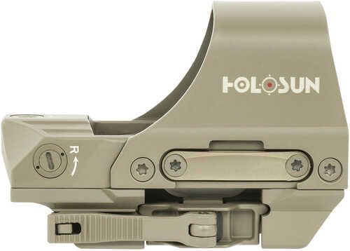 Holosun Hs510CFDE Flat Dark Earth Anodized 1X 2/65 MOA Red Circle W/Dot Reticle Includes Battery/Lens Cloth/Mount