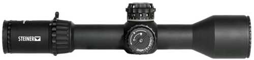 Steiner 5116 T6xi Black 2.5-15x 50mm 34mm Tube Illuminated Scr Mil Reticle First Focal Plane Features Throw Lever