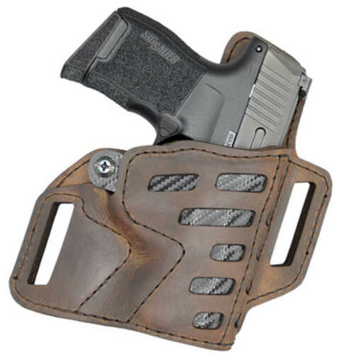 Versacarry Ins201365 Insurgent Deluxe Iwb/owb Brown Polymer Belt Clip Fits Sig P365 Right Hand