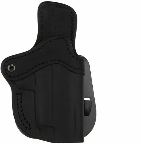 1791 Gunleather 3wh6sbla 3-way Owb Size 06 Black Leather Fits Beretta 92/ Walther Ppq/ Sig P320 Ambidextrous Hand