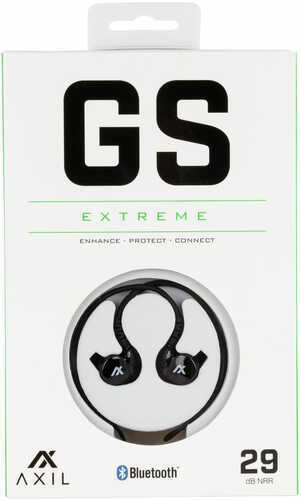 Axil LLC GSXR Gs Extreme 2.0 Tactical Earbuds 19-29 Db, In The Ear Black