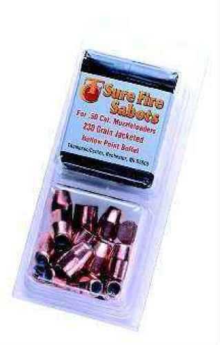 T/C Accessories 17008206 Sure Fire 50 Black Powder Jacketed Hollow Point (JHP) 230 GR 20