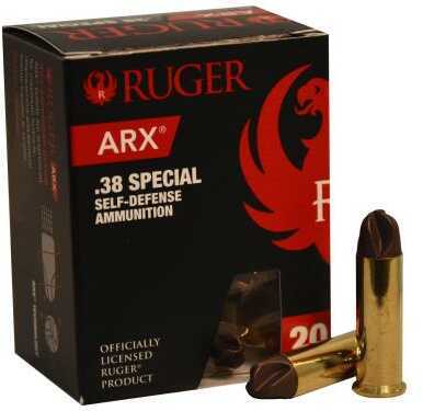 38 Special 77 Grain Full Metal Jacket 20 Rounds Ruger Ammunition