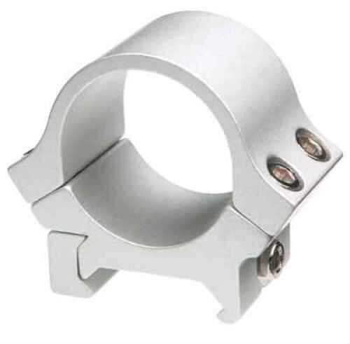 B-Square Silver Aluminum Weaver Style Scope Rings Md: 20053