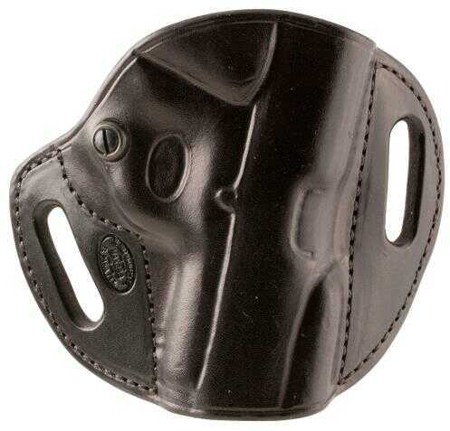 El Paso Saddlery CLCRRB Crosshair Ruger® LCR 1.8" Barrels Leather Black