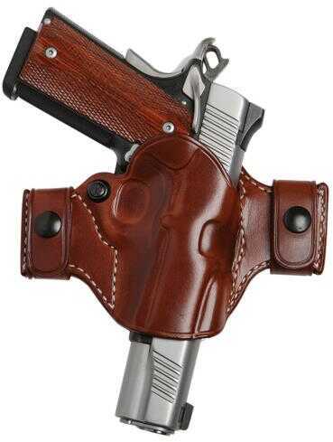 El Paso Saddlery OCGRR Snap Off Elite Belt Fits Full Size/Compact for Glock 17/19/22/23/26/27/31/32/33 Leather Russet   